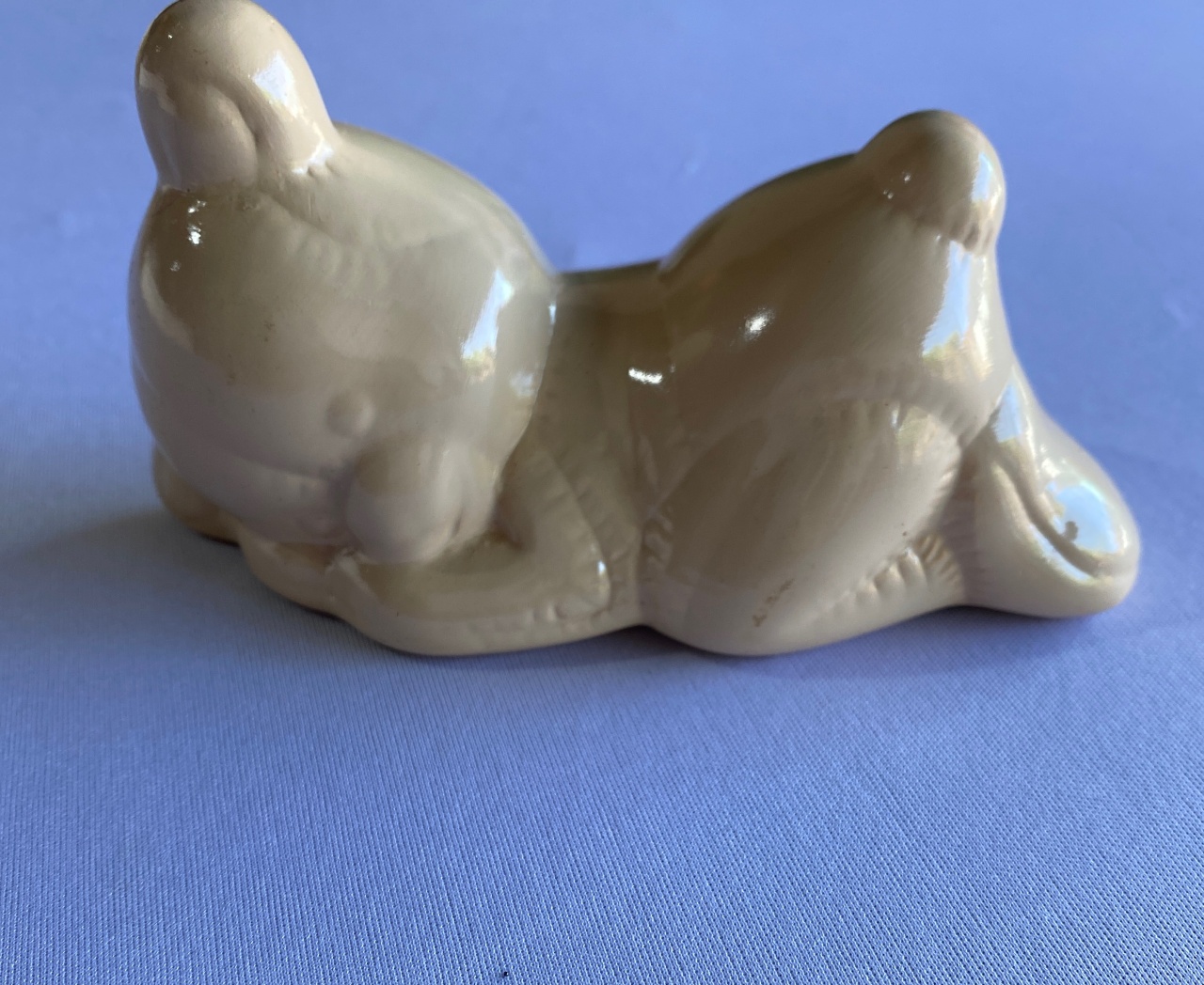 Urso de Louça Bege  - Pacalu Locações 