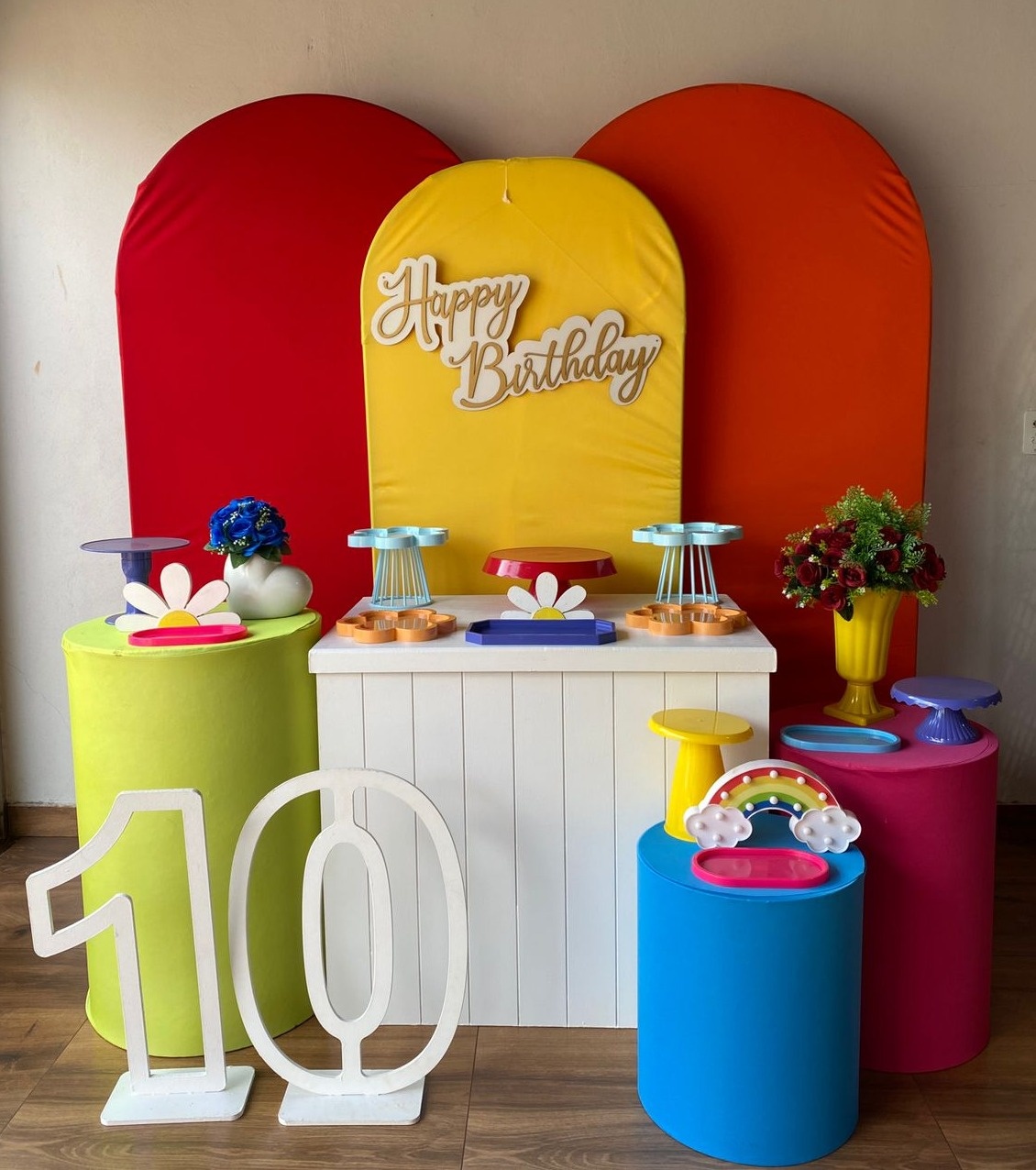 Kit Arco Iris  - Pacalu Locações 