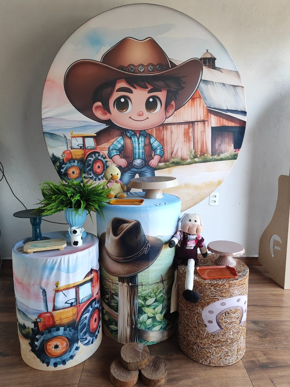 Kit Fazendinha Menino - Pacalu Locações 
