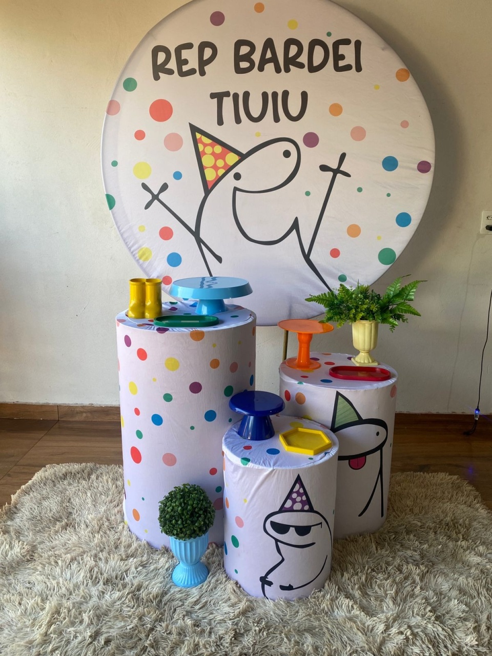 Kit Rep Bardei Tiuiu - Pacalu Locações 