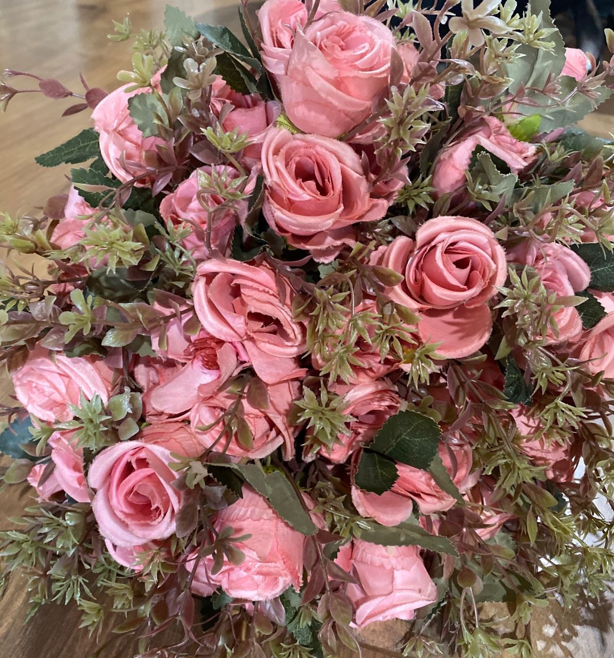 Arranjo de Flor Rosa Seco  - Pacalu Locações 