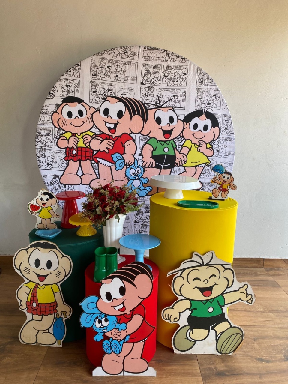 Kit Turma da  Monica  - Pacalu Locações 