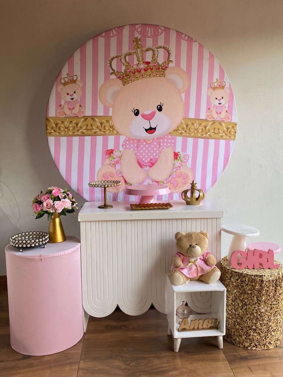 Kit Ursa Princesa 1 - Pacalu Locações 