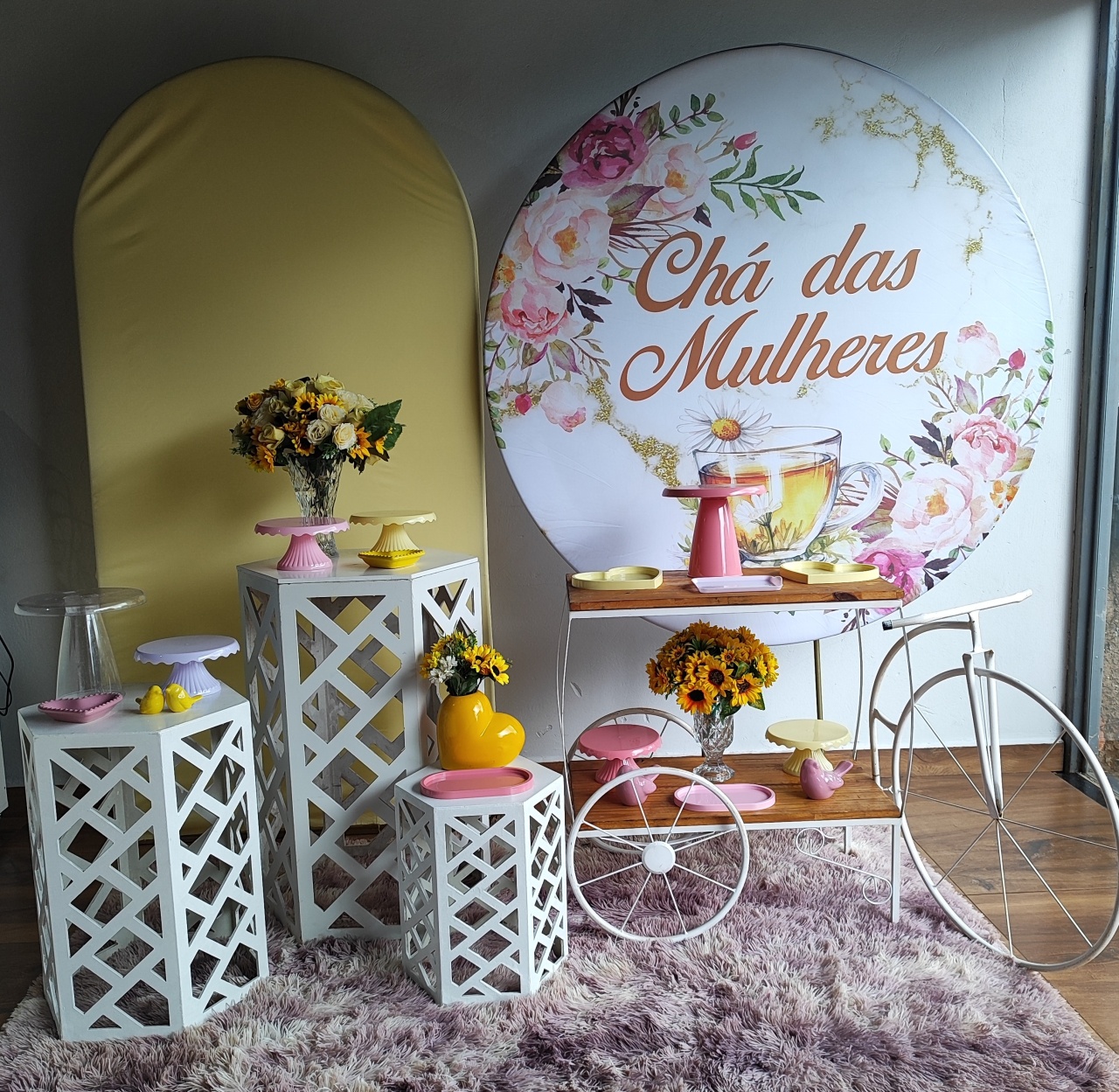 Kit Chá das Mulheres  - Pacalu Locações 