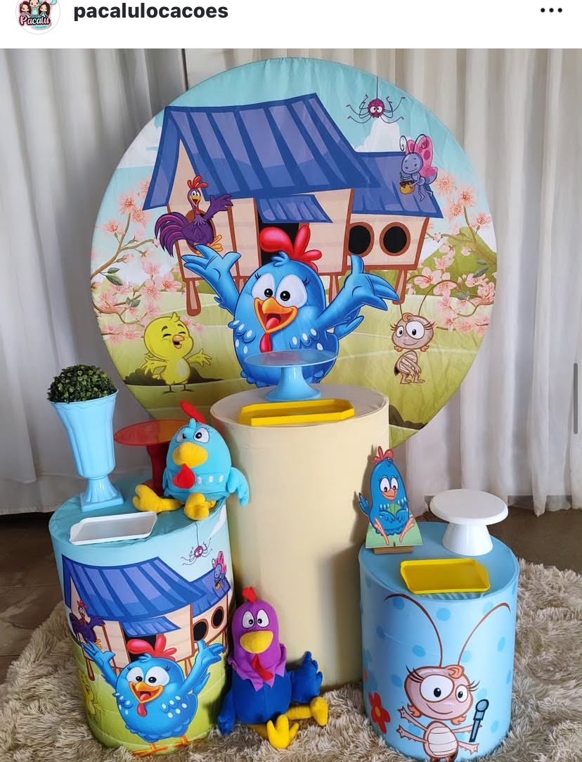 Kit Galinha Pintadinha  - Pacalu Locações 