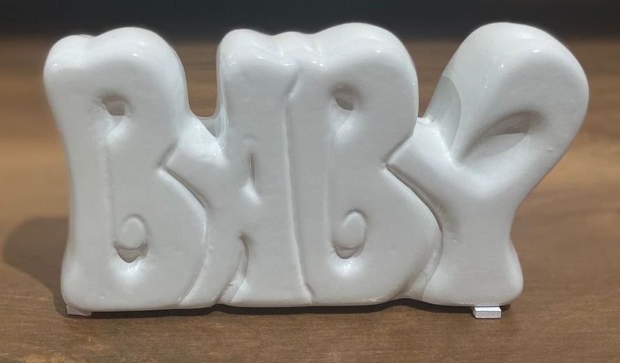 Baby de Louça Branco - Pacalu Locações 