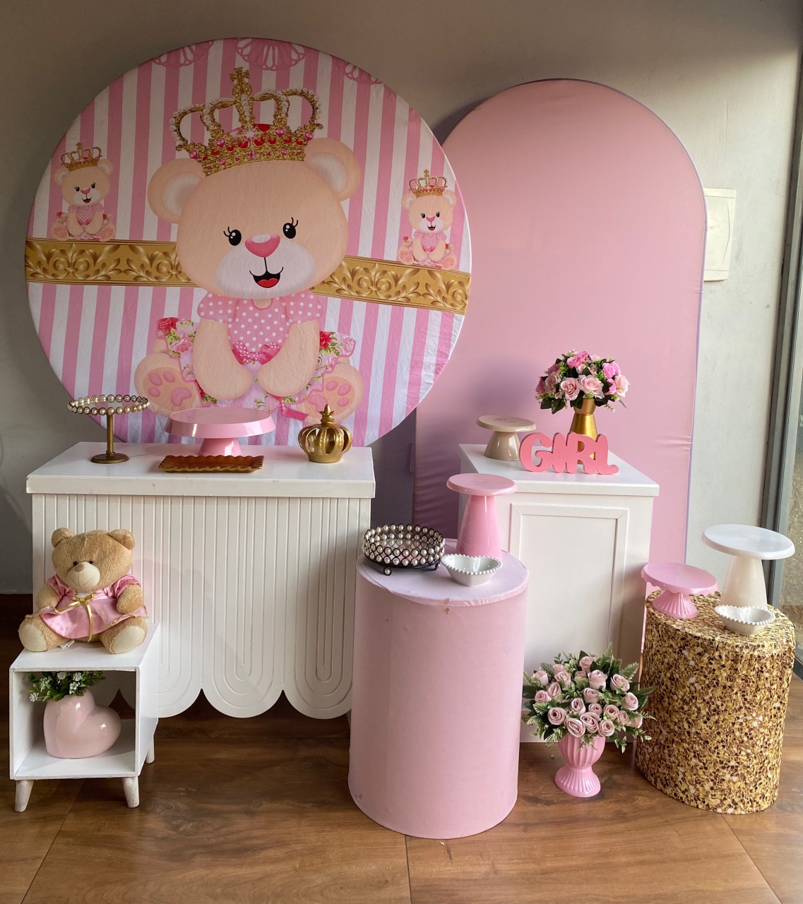 Kit Ursa Princesa 2 - Pacalu Locações 