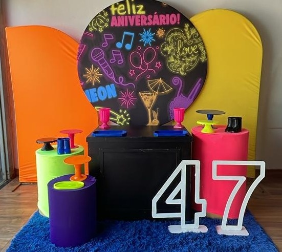 Kit Neon 2 - Pacalu Locações 