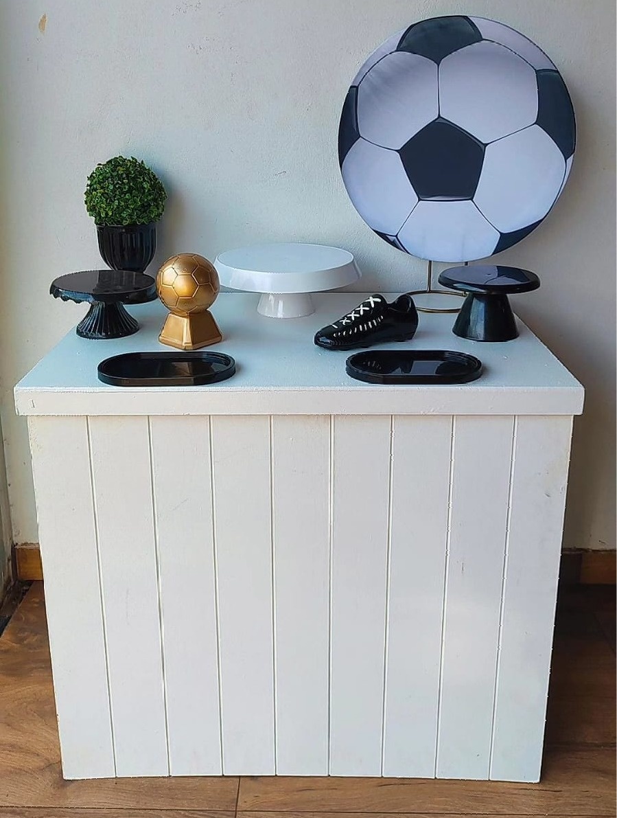Mini Kit Festa Na Mesa Futebol Bola - Pacalu Locações 