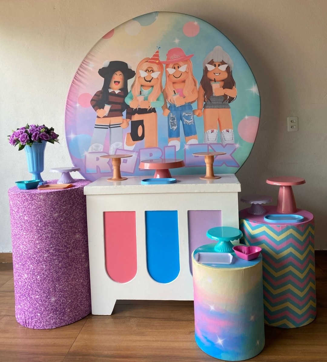 Kit Minicreft Menina  - Pacalu Locações 