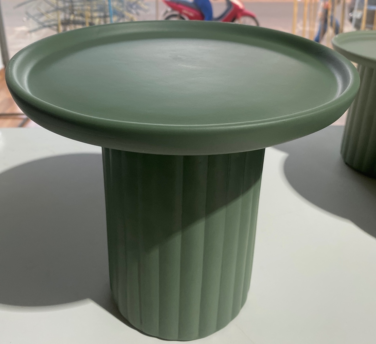 Boleira Romano Verde Fosco - Pacalu Locações 