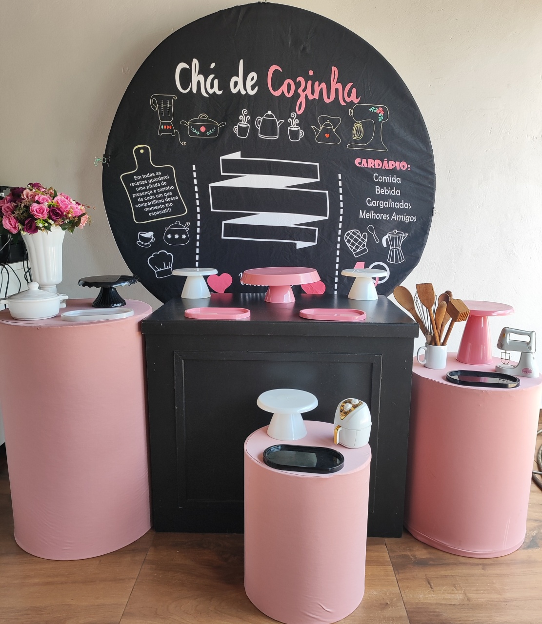 Kit Chá de Cozinha, Panela  - Pacalu Locações 