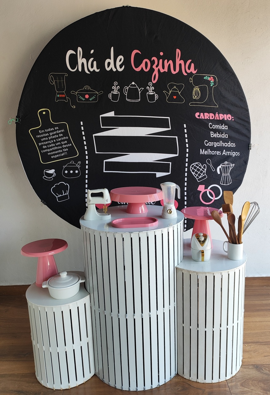 Kit Chá de Cozinha,Panela  - Pacalu Locações 