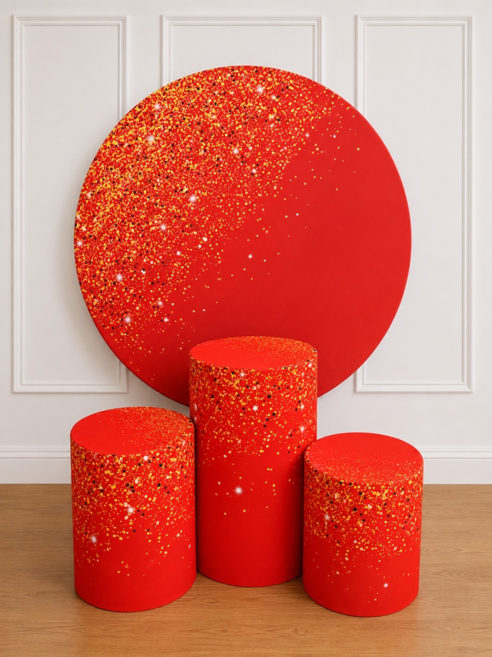 Capa Glitter Vermelho - AZ PEGUE E MONTE