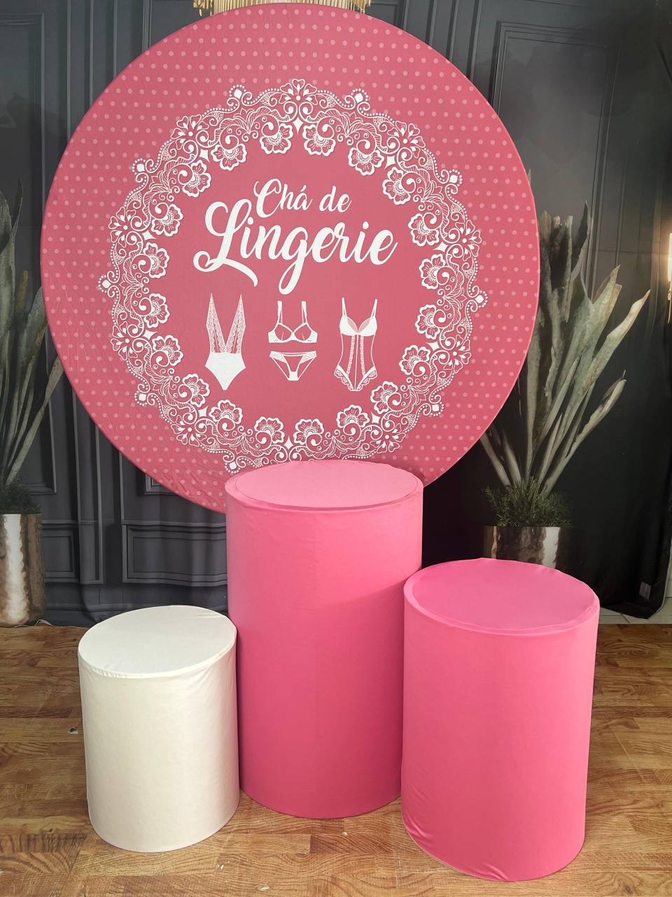 Chá de Lingerie Rosa - AZ PEGUE E MONTE