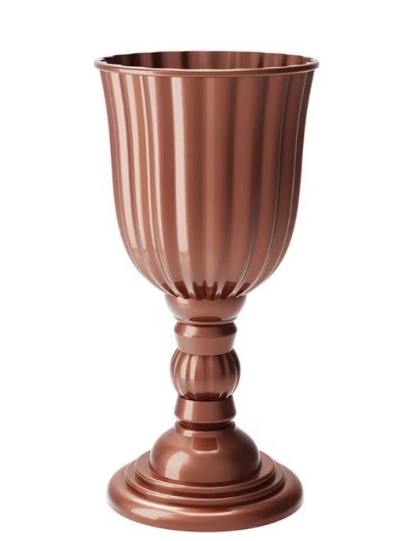 Vaso Confeita-  Rose Gold - AZ PEGUE E MONTE