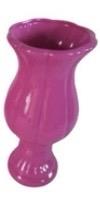 Vasos Flor Médio Cerâmica- Pink - AZ PEGUE E MONTE
