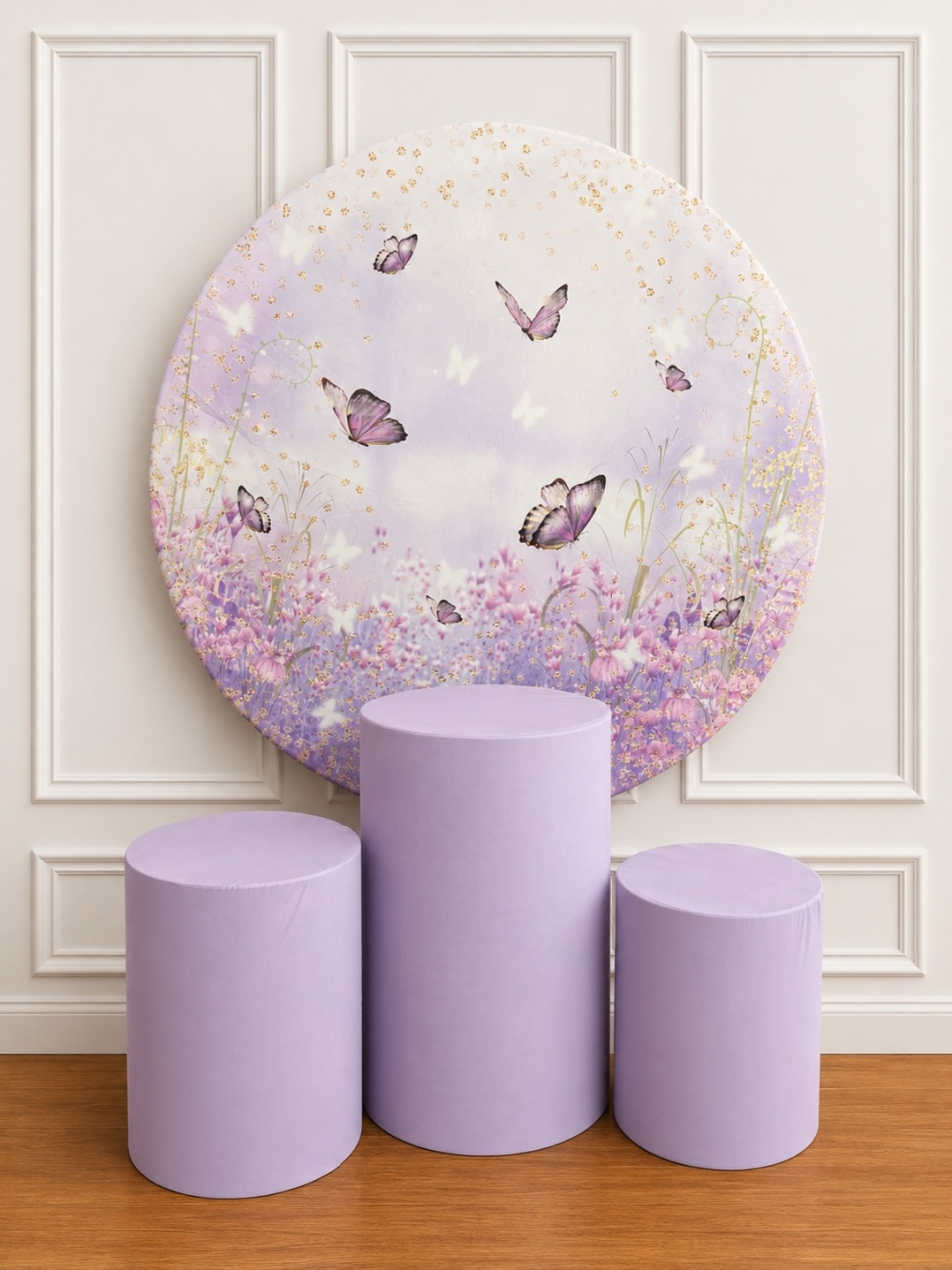 Borboletas Lilas - AZ PEGUE E MONTE