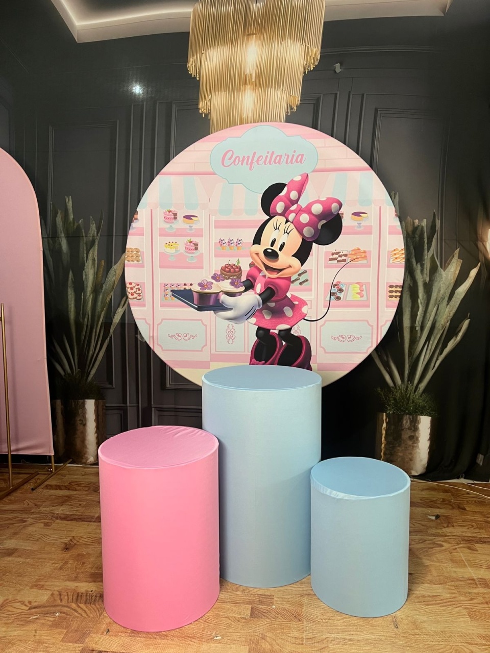 Minnie Confeitaria Cilindro M 18 P E G 256 - AZ PEGUE E MONTE
