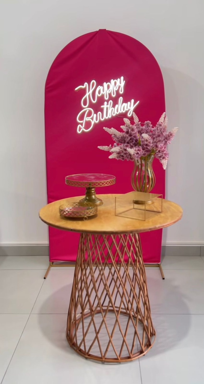 Kit Happy Birthday Pink - AZ PEGUE E MONTE