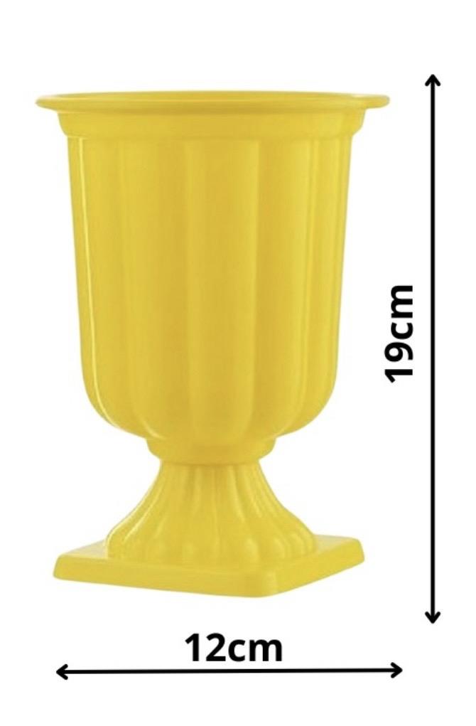 Vaso Grego- Amarelo - AZ PEGUE E MONTE