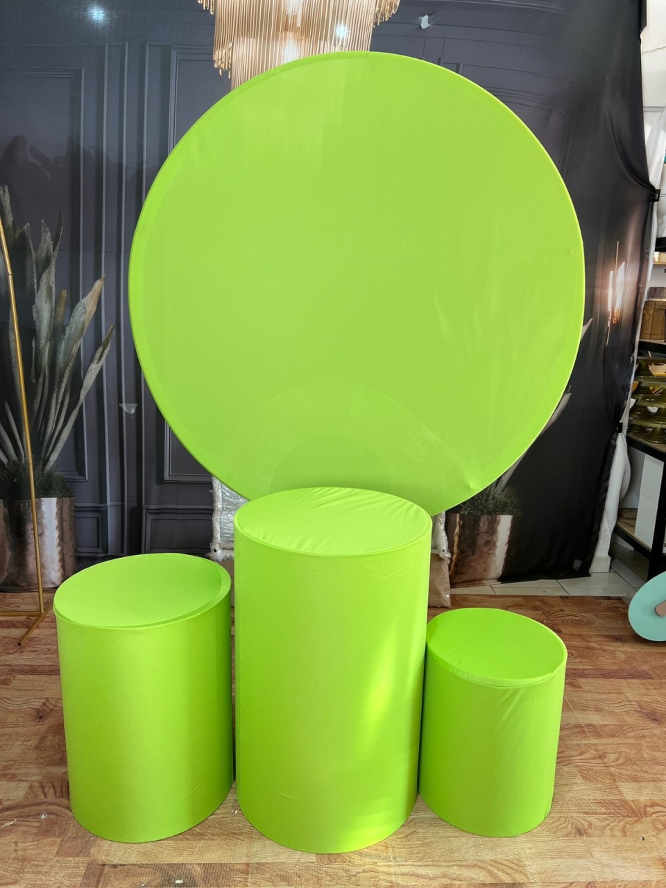 Kit Verde Abacate Claro Liso - AZ PEGUE E MONTE