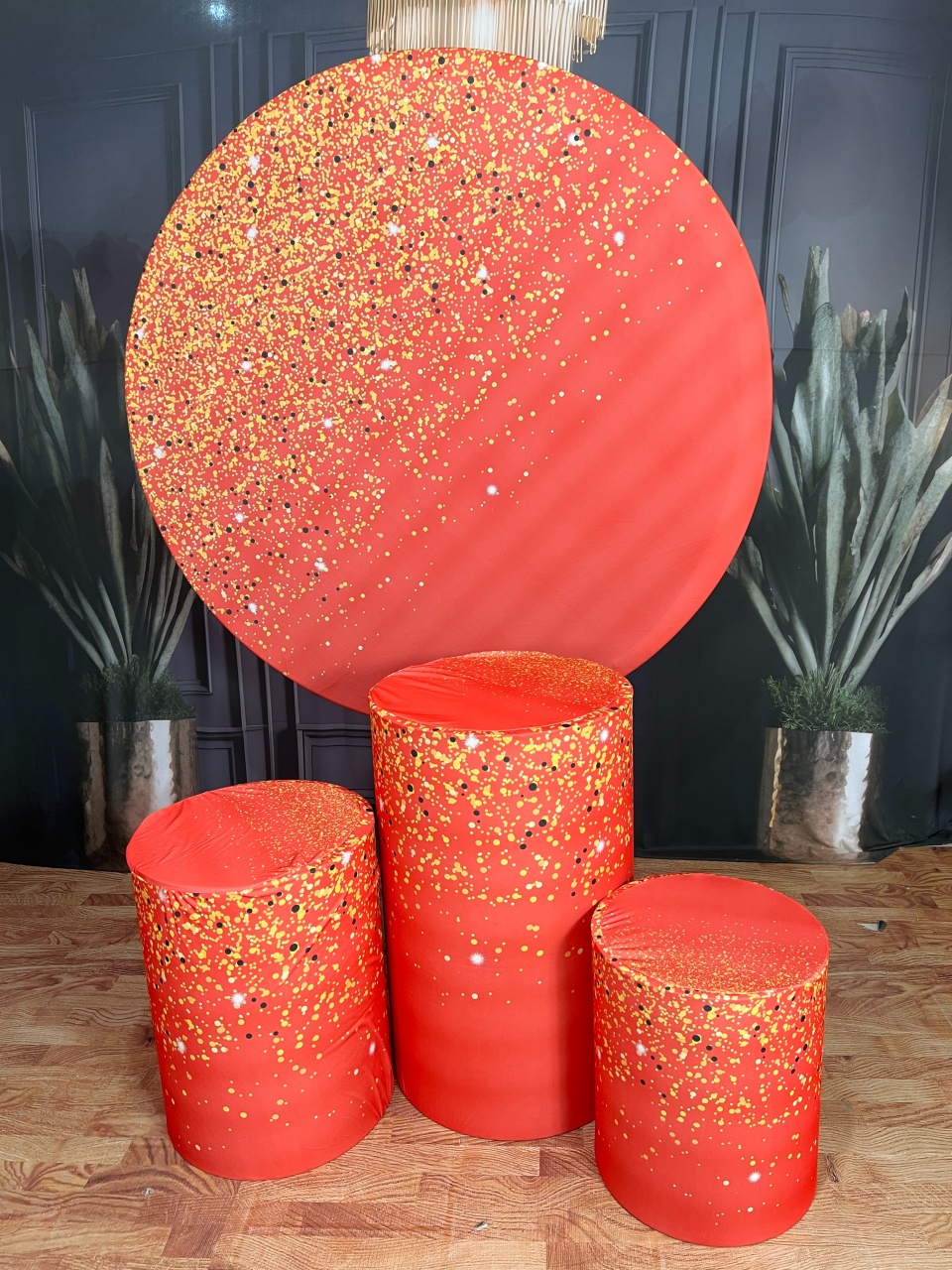 Capa Glitter Vermelho - AZ PEGUE E MONTE