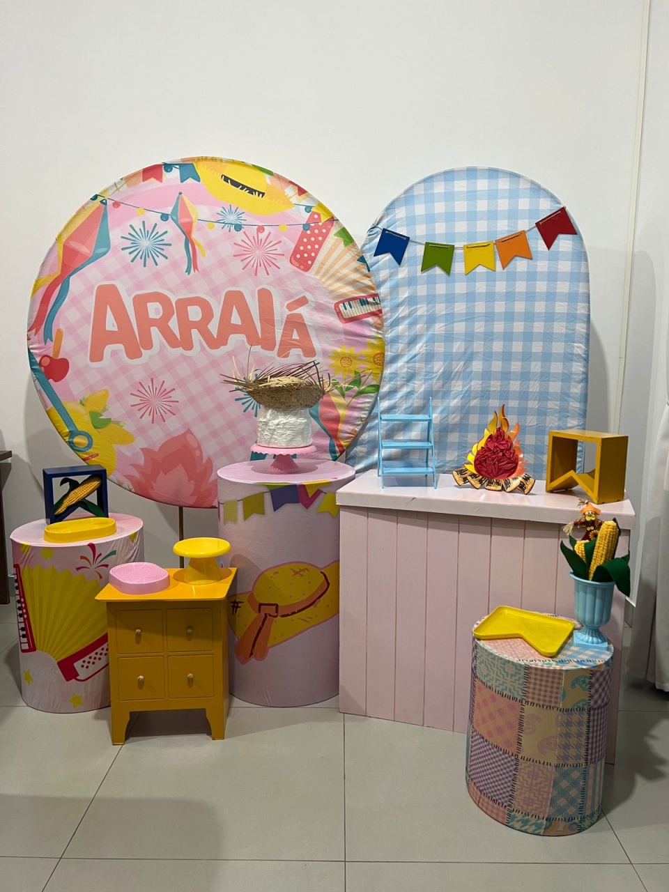 Arraiá Rosa 1 - AZ PEGUE E MONTE