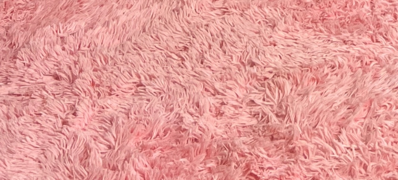 Tapete Pelo Alto-  Rosa Bebê 3X2 - AZ PEGUE E MONTE