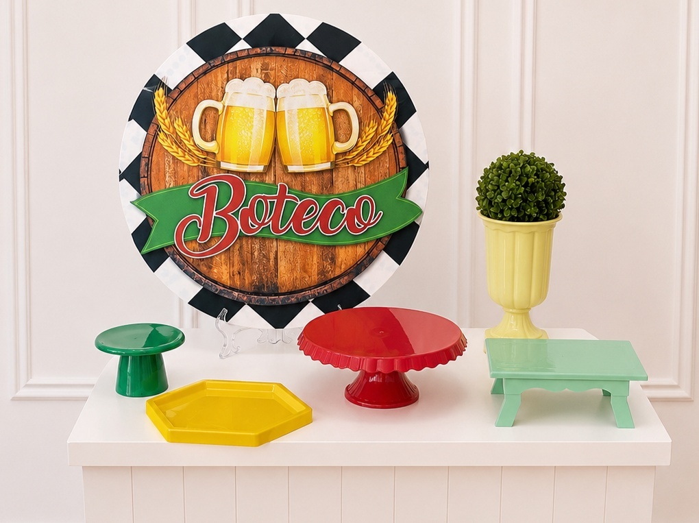 Kit Mesa - Boteco - AZ PEGUE E MONTE
