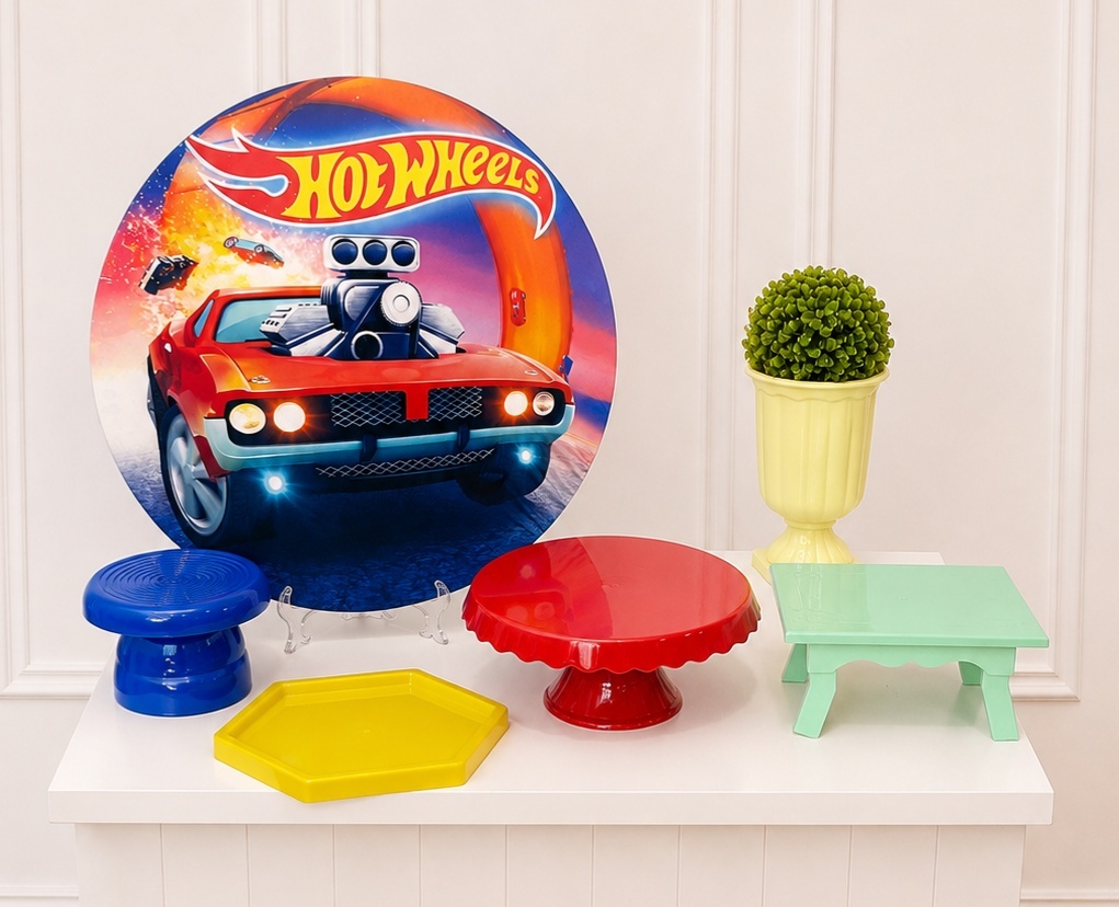 Kit Mesa - Hotwheels - AZ PEGUE E MONTE
