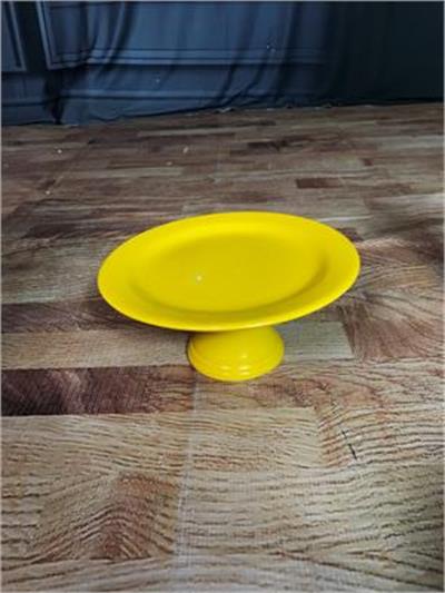 Boleira Amarela Ceramica- Média - AZ PEGUE E MONTE