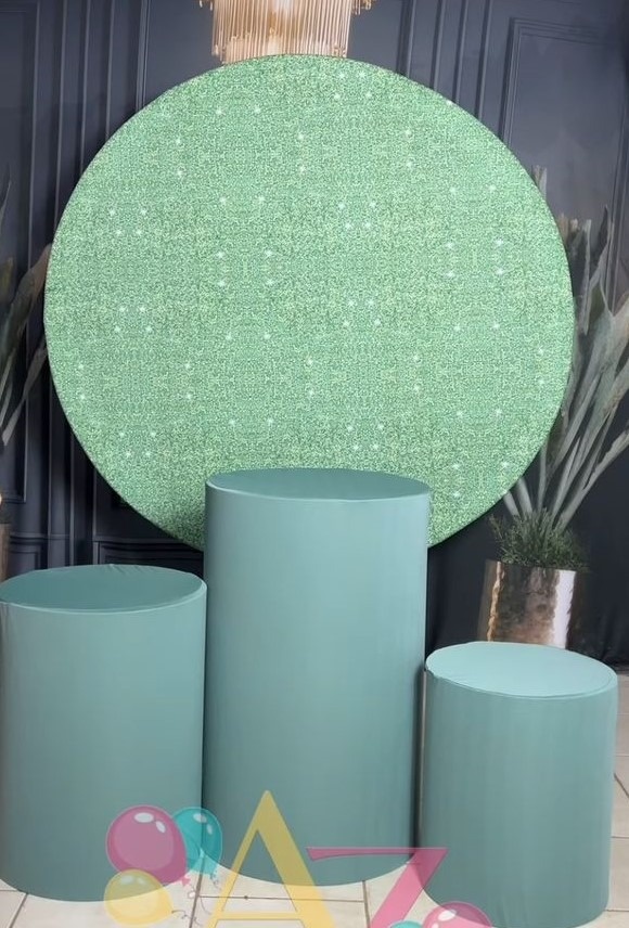 Capa Glitter Verde - AZ PEGUE E MONTE
