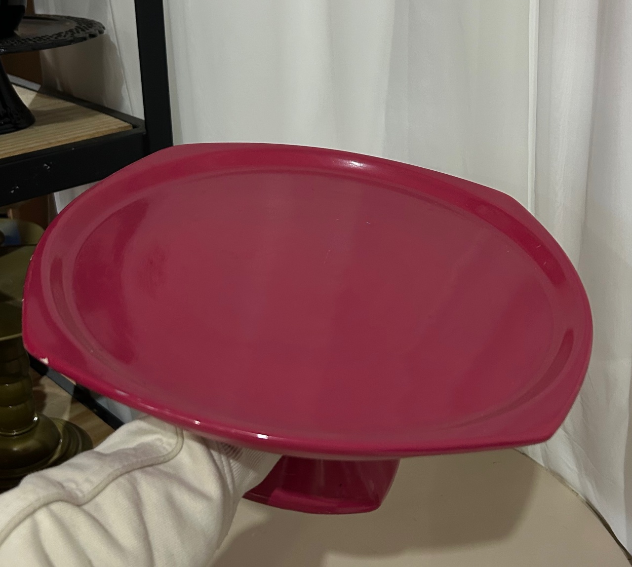 Boleira Cerâmica Pink - AZ PEGUE E MONTE