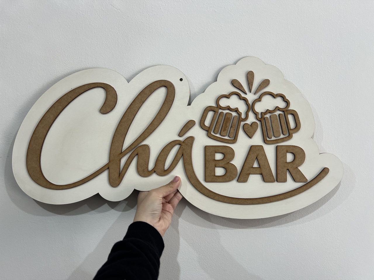 Plaquinha - Chá Bar - AZ PEGUE E MONTE
