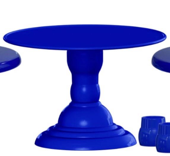 Boleira Royale 28 Cm- Azul - AZ PEGUE E MONTE