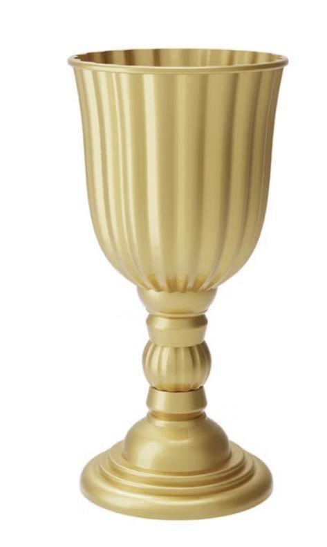 Vaso Confeita-  Dourado - AZ PEGUE E MONTE