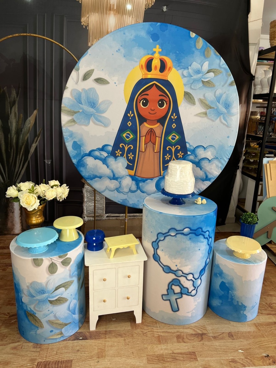 Nossa Senhora Aparecida Batizado   - AZ PEGUE E MONTE