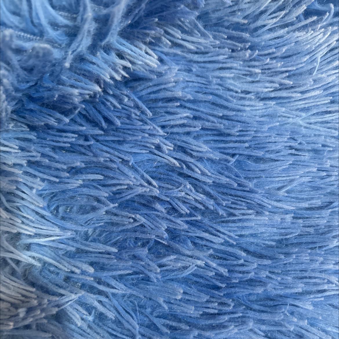 Tapete Pelo Alto- Azul 3X2 - AZ PEGUE E MONTE