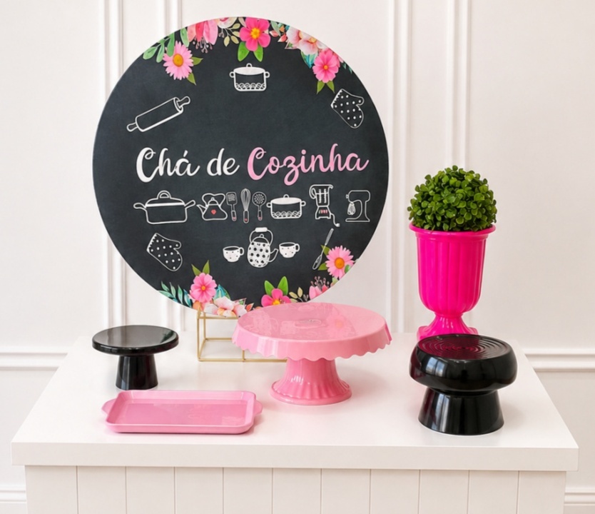Kit Mesa Chá de Cozinha - AZ PEGUE E MONTE