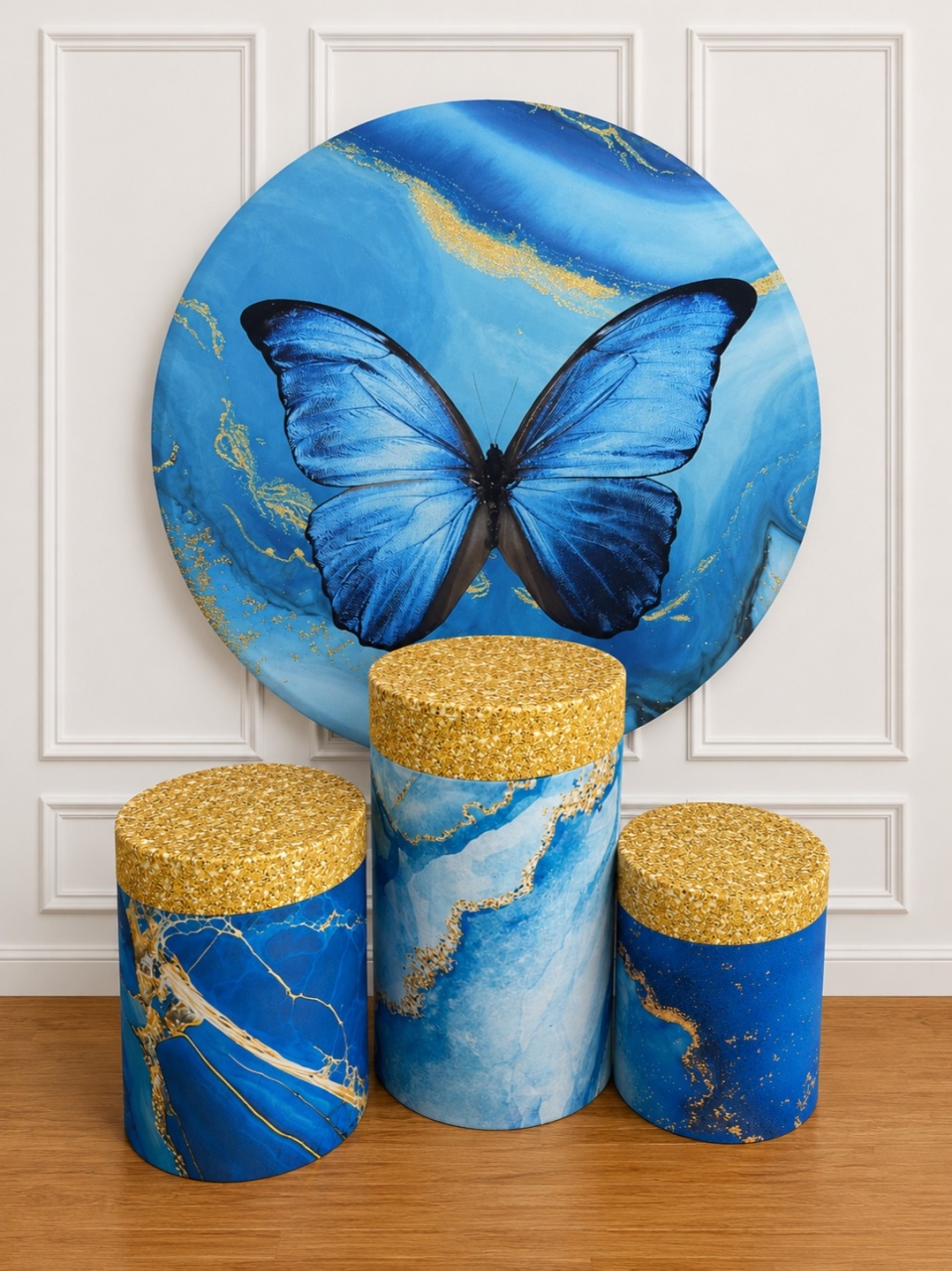 Borboleta Azul - AZ PEGUE E MONTE