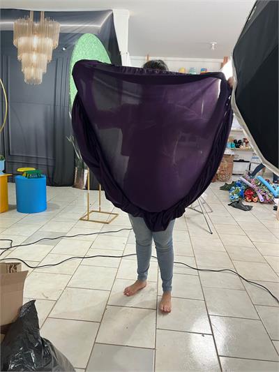 Painel Roxo - AZ PEGUE E MONTE