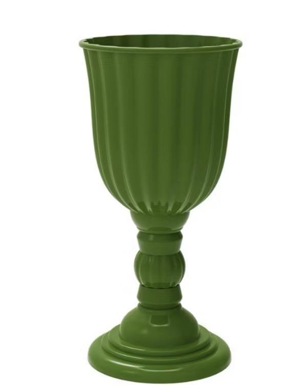 Vaso Confeita-  Verde Oliva - AZ PEGUE E MONTE
