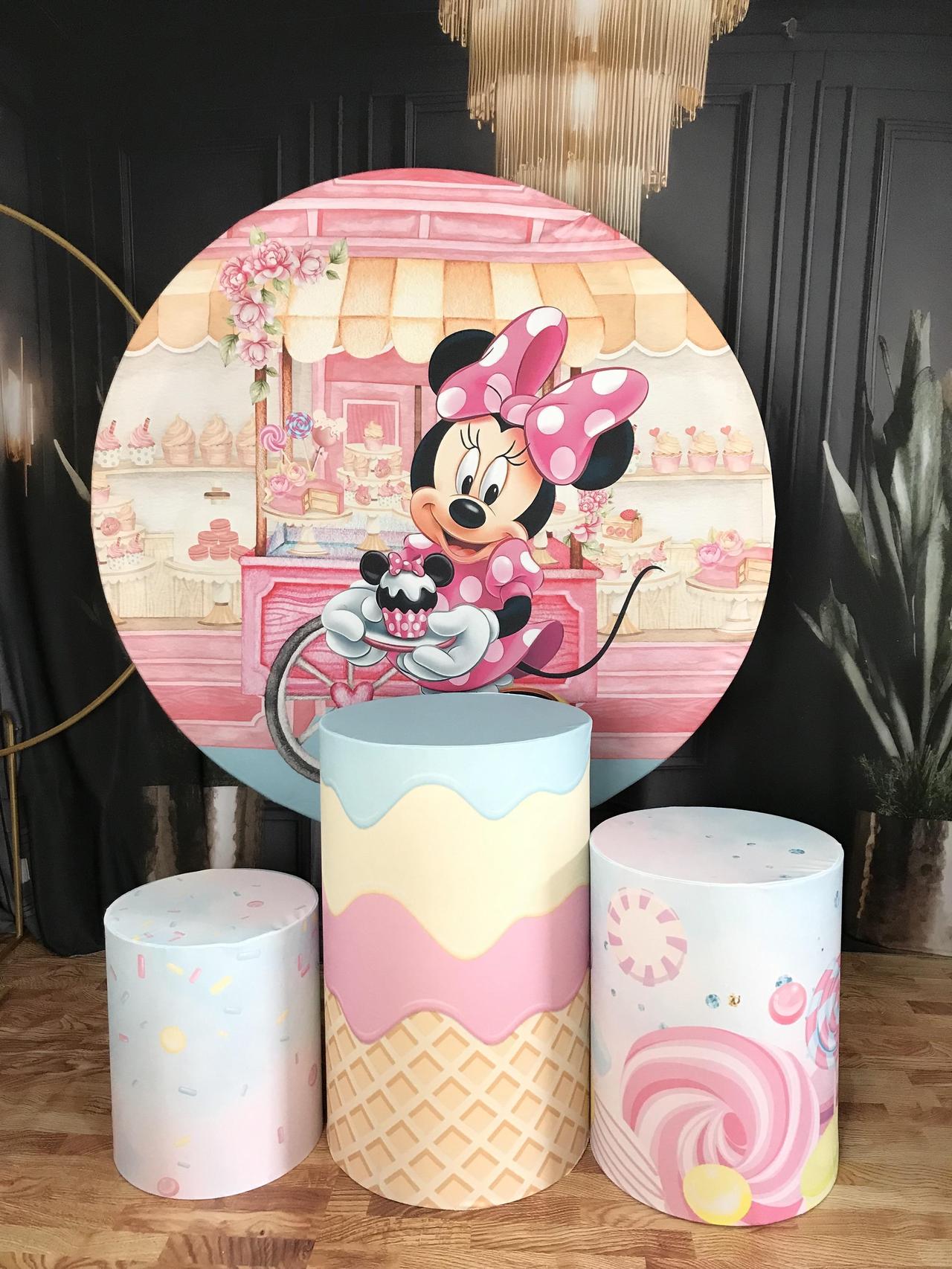 Capa Minnie Confeiteira - AZ PEGUE E MONTE