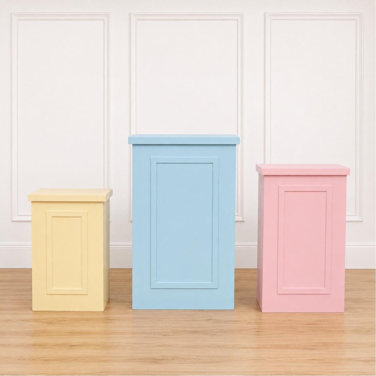 Trio Cubos- Candy Colors - AZ PEGUE E MONTE