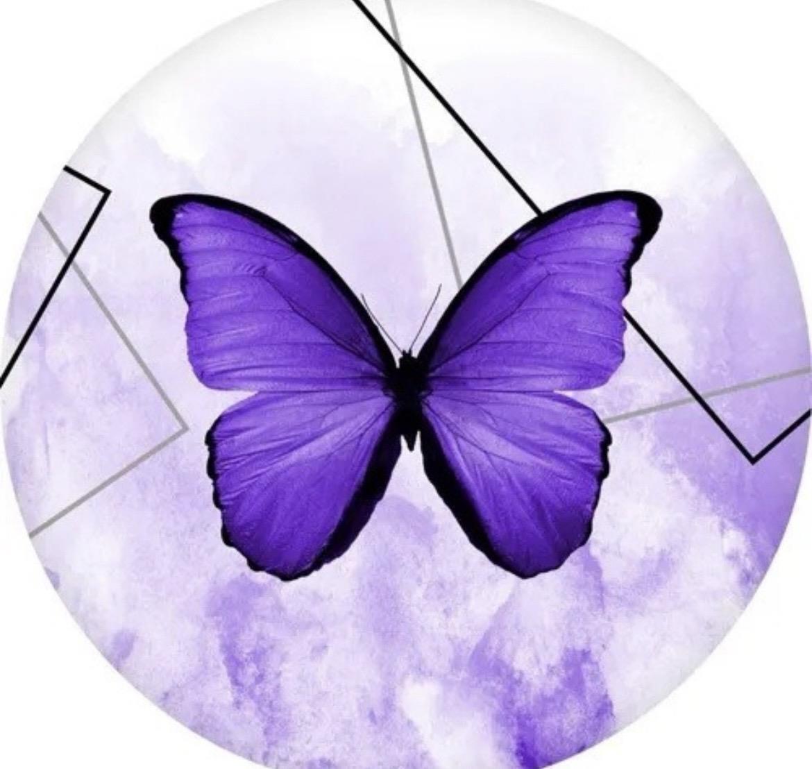 Borboleta Lilas - AZ PEGUE E MONTE