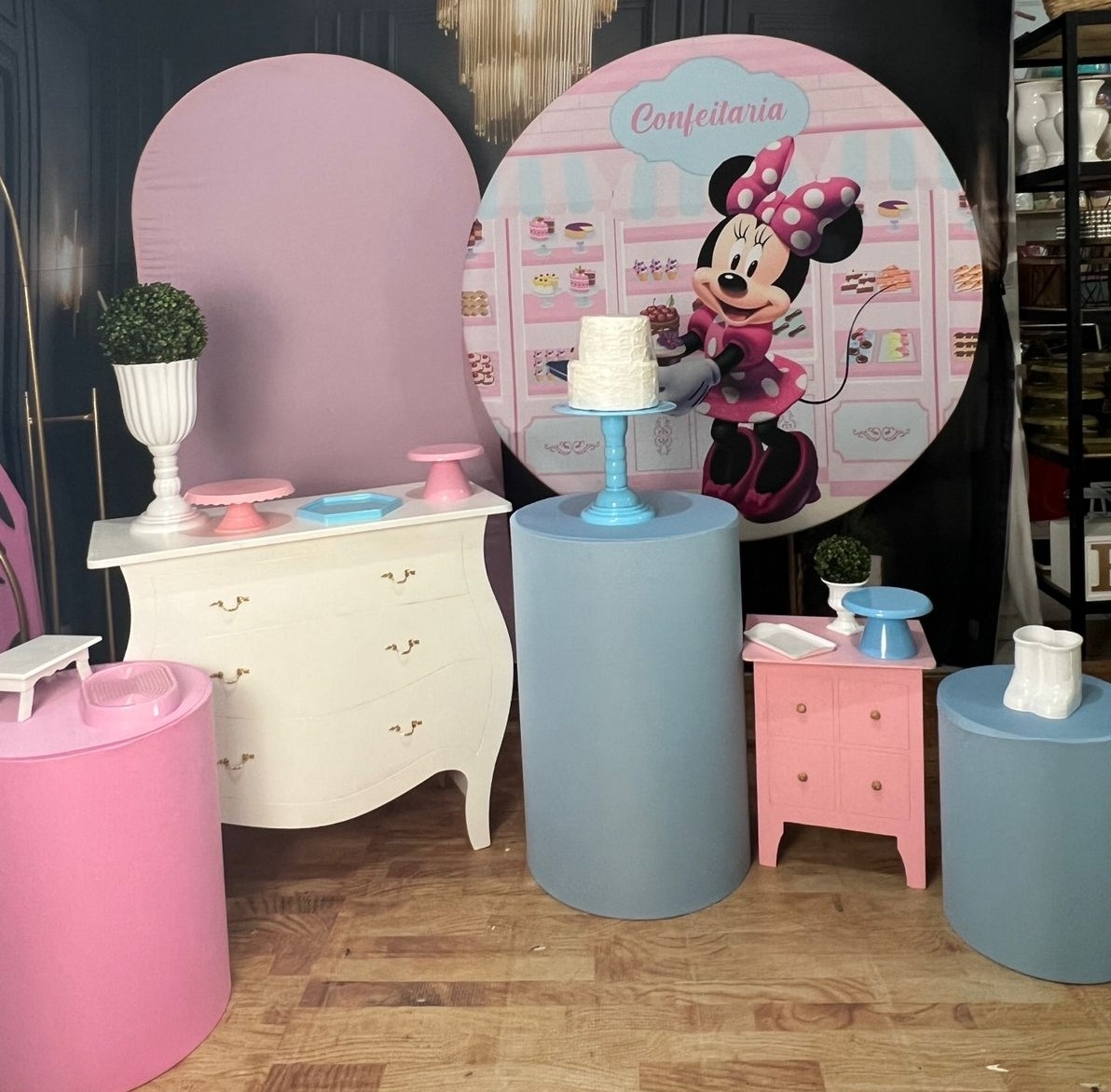 Kit Minnie Confeitaria - AZ PEGUE E MONTE