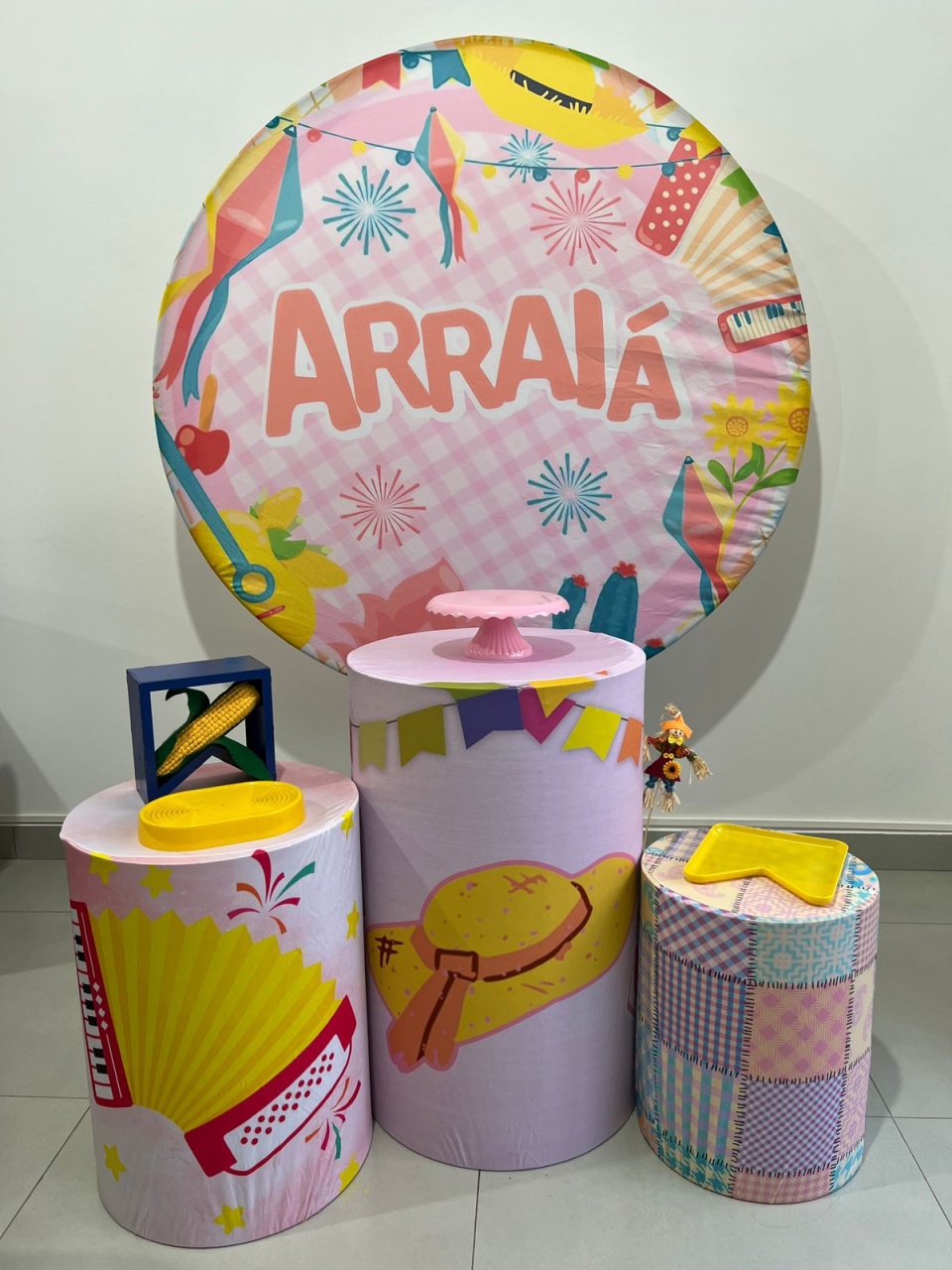 Arraiá Rosa - AZ PEGUE E MONTE