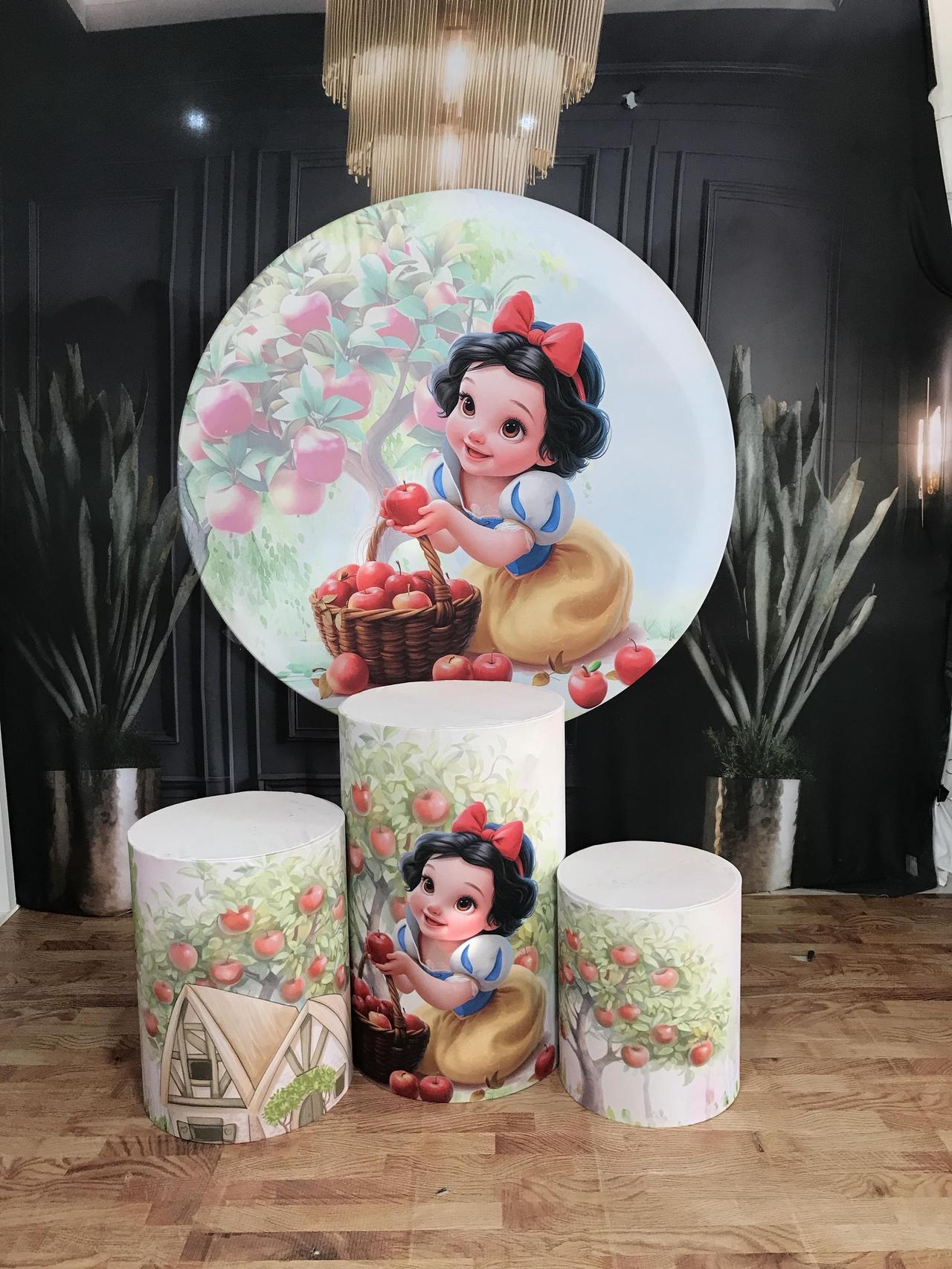 Capa Branca de Neve Baby - AZ PEGUE E MONTE