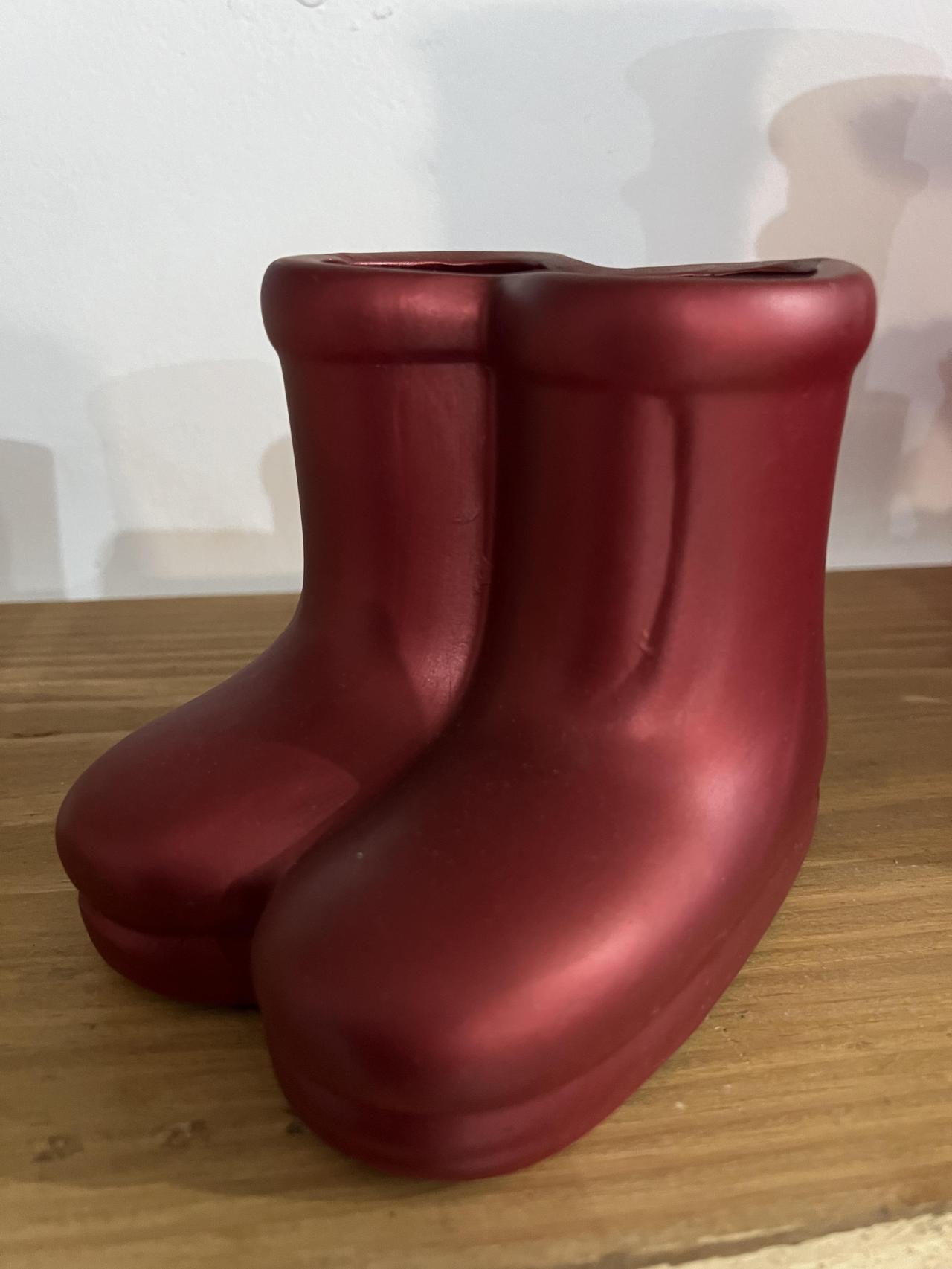 Botinha de Ceramica - Vinho - AZ PEGUE E MONTE